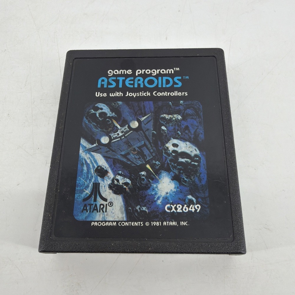 Asteroids (Atari 2600, 1981)